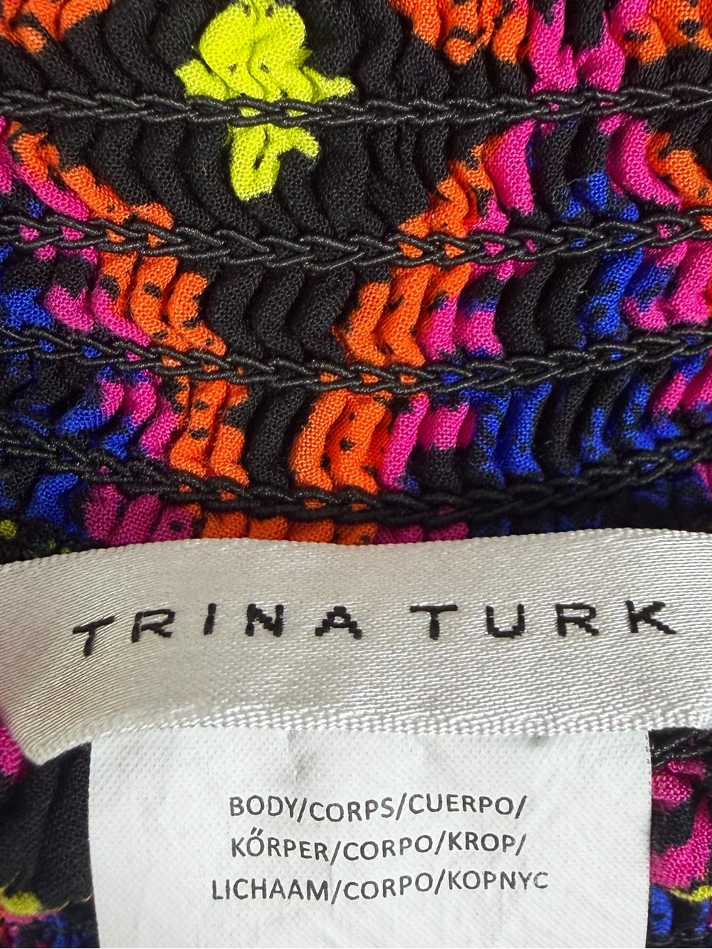 Trina Turk Women’s Sz S Boho Geometric Print Pom Pom Tassel Festival Shorts - Picture 7 of 10